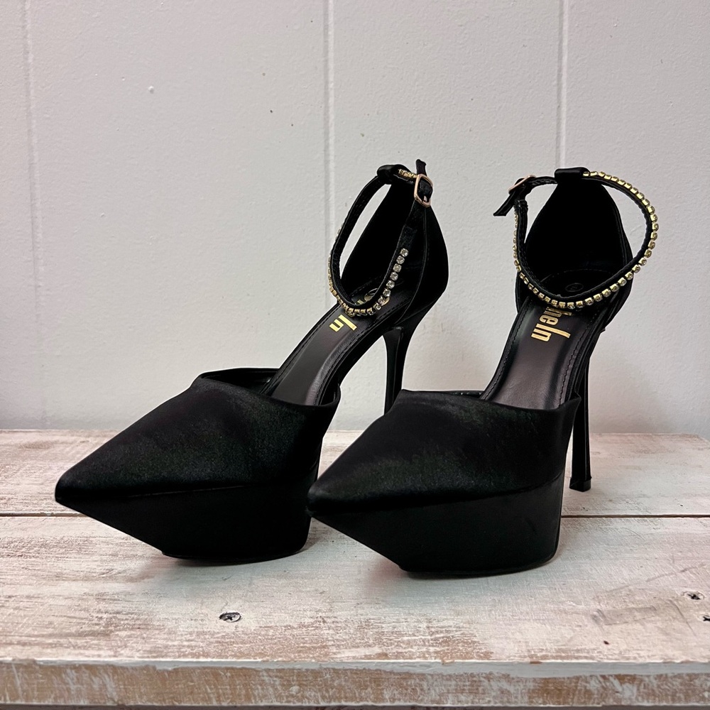 Shein Black Platform Heels